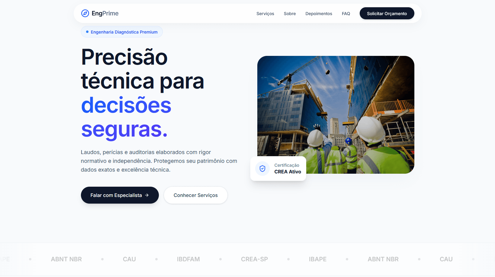 EngPrime - Engenharia Diagnóstica