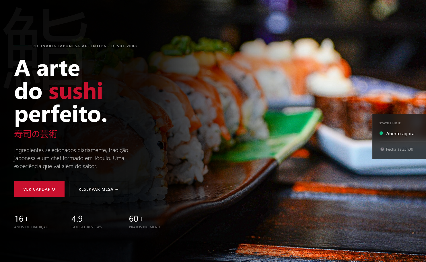 Projeto Sushi